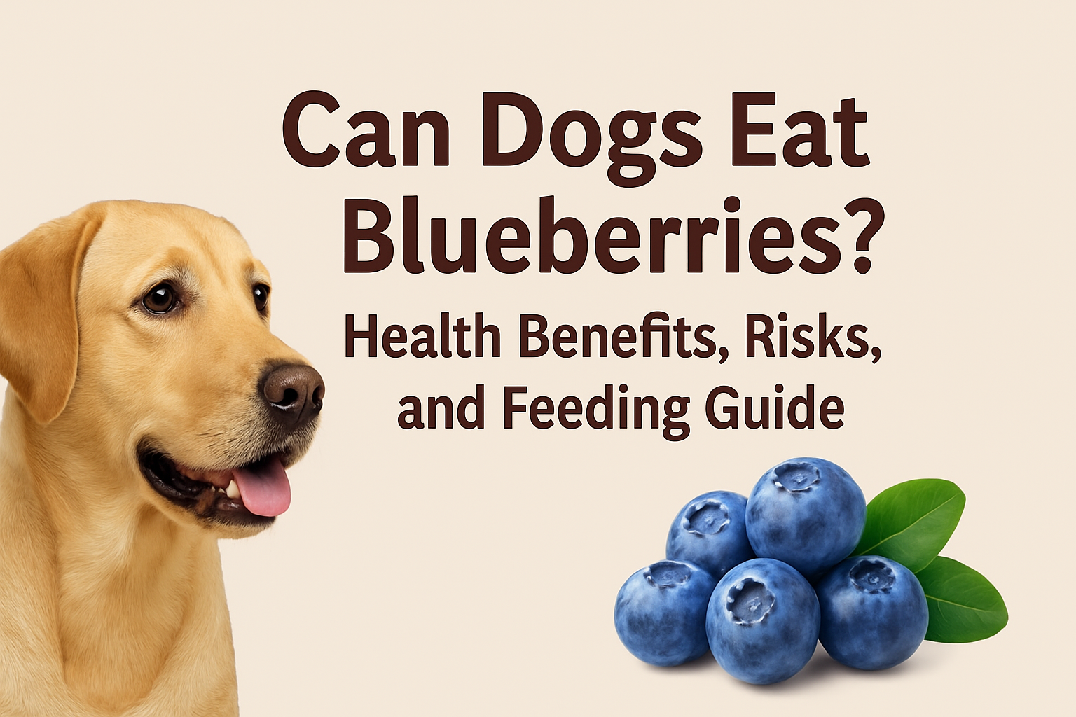 Can Dogs Eat Blueberries