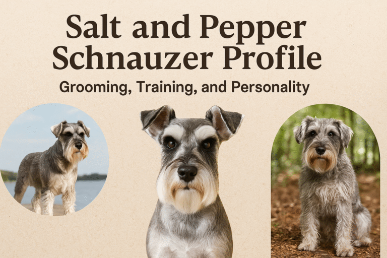 Salt and Pepper Schnauzer Profile: Grooming, Training, and Personality