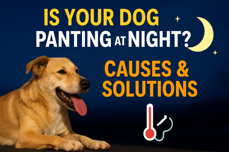 Is Your Dog Panting at Night? Causes and Solutions You Should Know