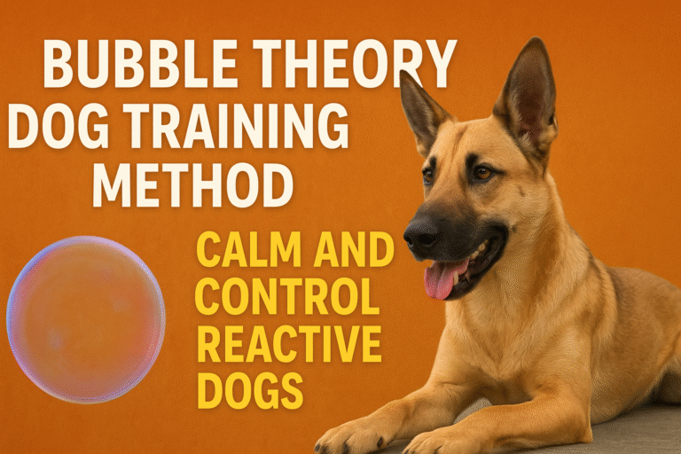 Bubble Theory Dog Training Method: Calm and Control Reactive Dogs