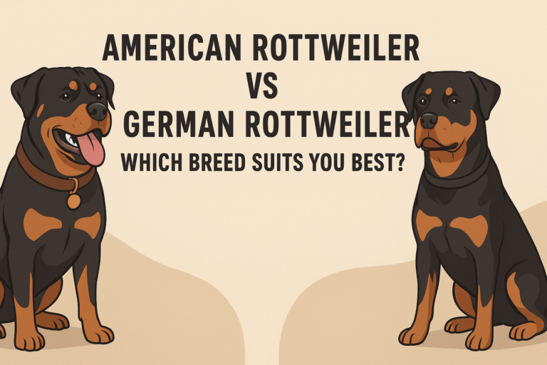 American Rottweiler vs German Rottweiler: Which Breed Suits You Best?