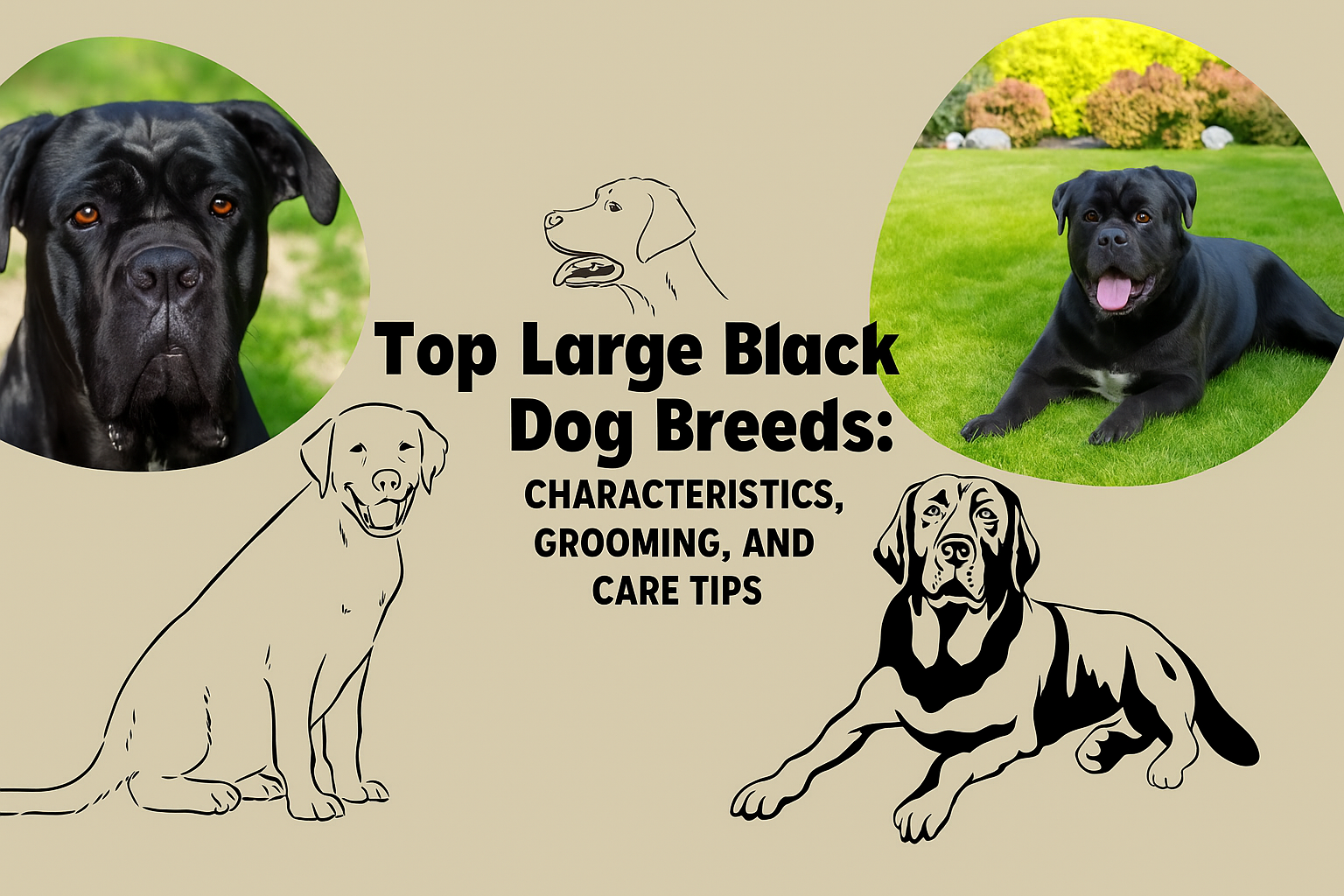 Large Black Dog Breeds