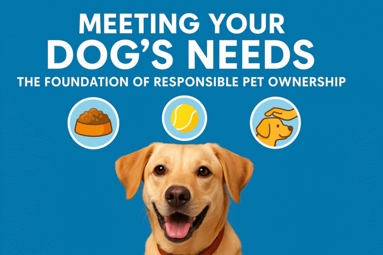 Meeting Your Dog’s Needs: The Foundation of Responsible Pet Ownership