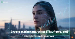 Crypto market analytics: ETFs, flows, and institutional reserves